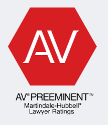 AV Preeminent Martindale-Hubbell Lawyer Ratings