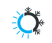hot and cold icon