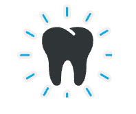 knocked out tooth icon
